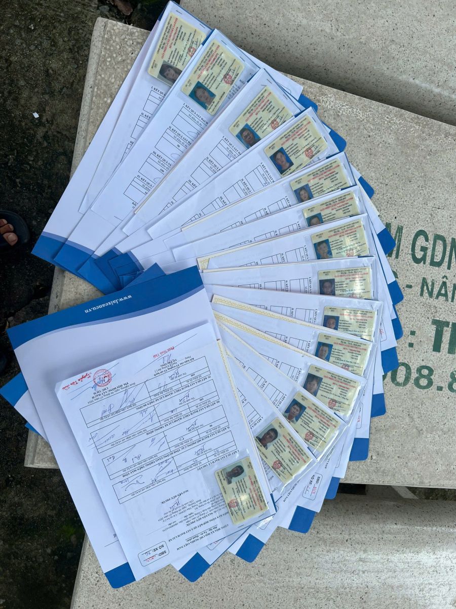 học lái xe tại bến cát